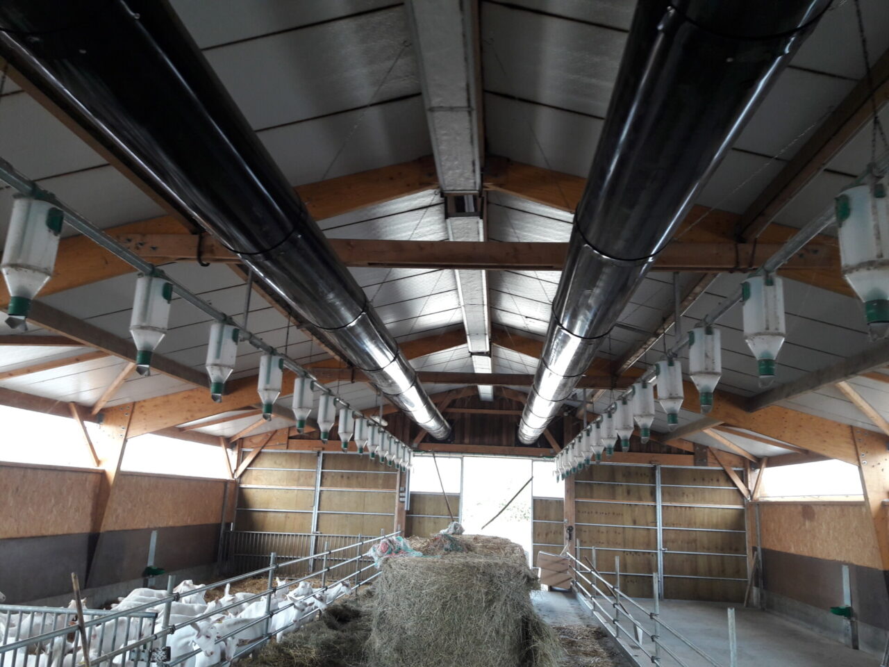 Ventilation gaine rondiplast