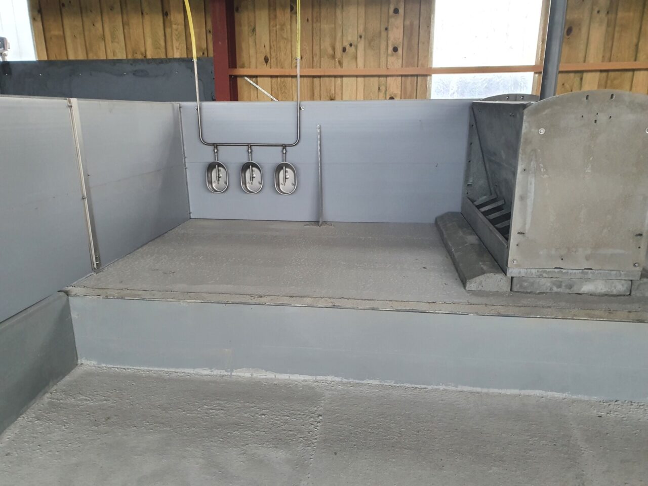 Nourrisseur double béton